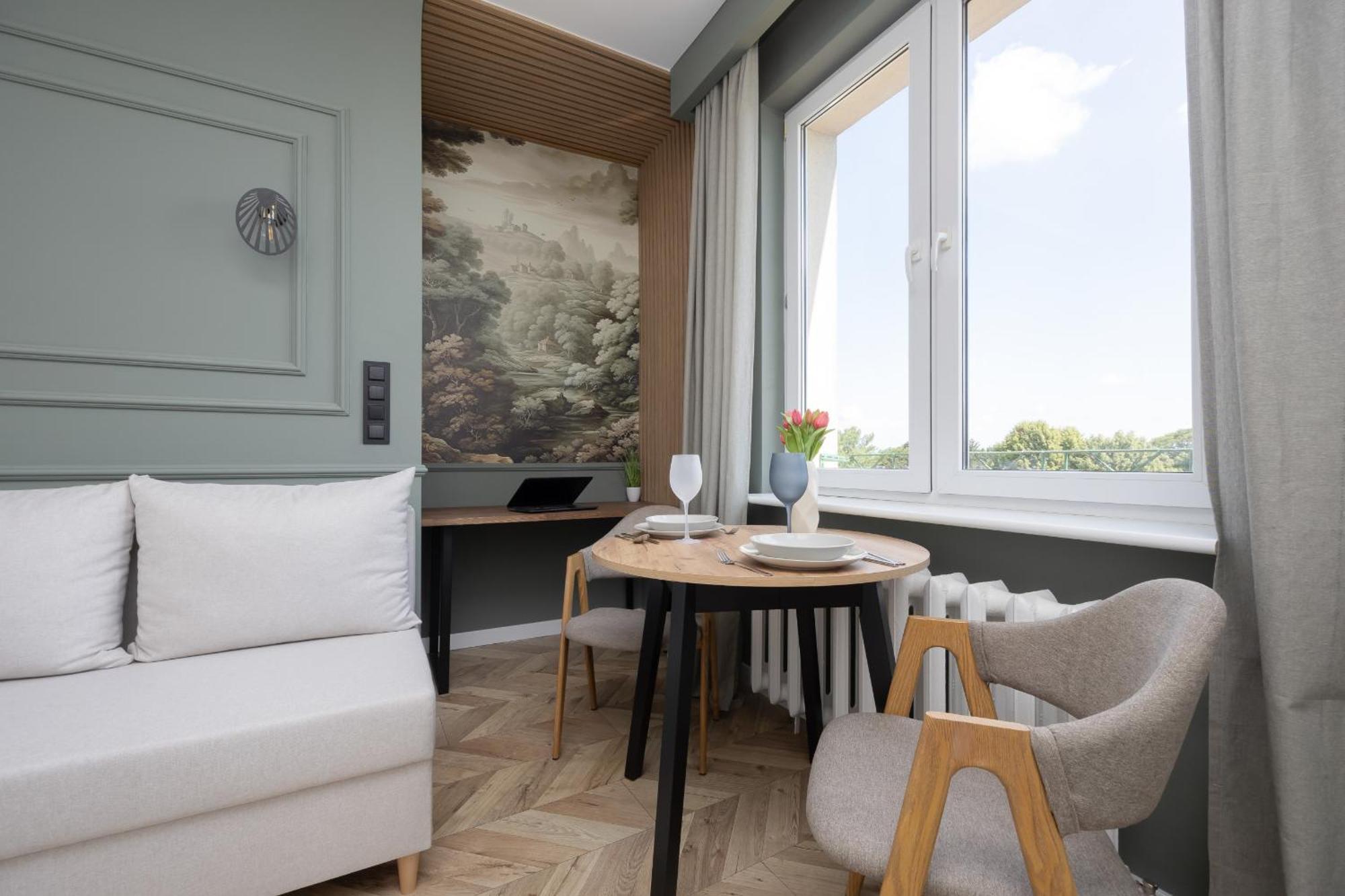 Elegancki Apartament Dla 4 Osob W Warszawie By Noclegi Renters Warschau Exterior foto